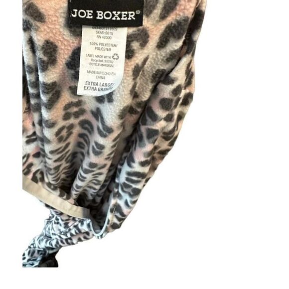 Joe Boxer Animal Print One Piece Pajamas - Picture 6 of 6